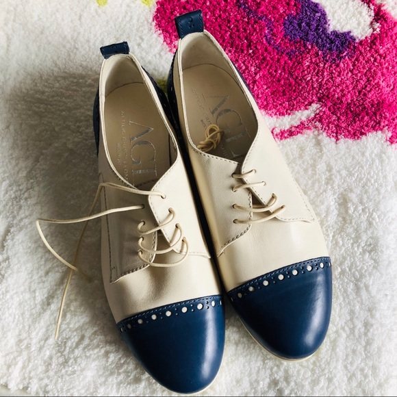 Attilio Giusti Leombruni Shoes - New! AGL Leather Oxford